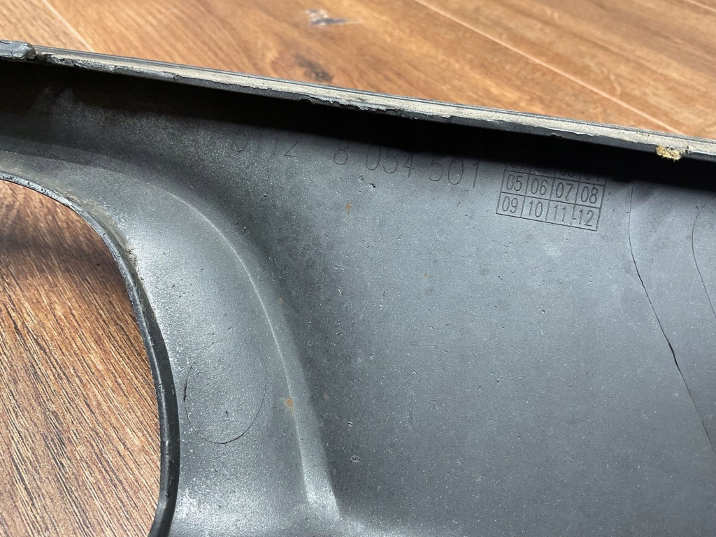 фото №6, Спойлер дифузор накладка бампера задня bmw 3 f30 f31 5112 8054501