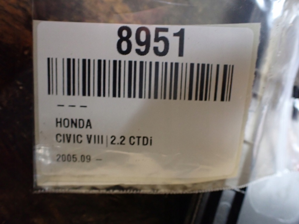 Накладка порога  лівий передні  honda civic viii 2007r 2.2 i-ctdi 84252smge 8951 Київ