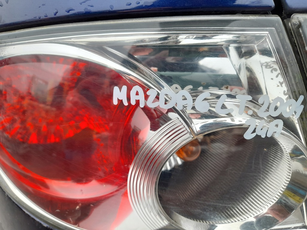 фото №8, Mazda 6 лампа лівий задня ліва задня крила з крила