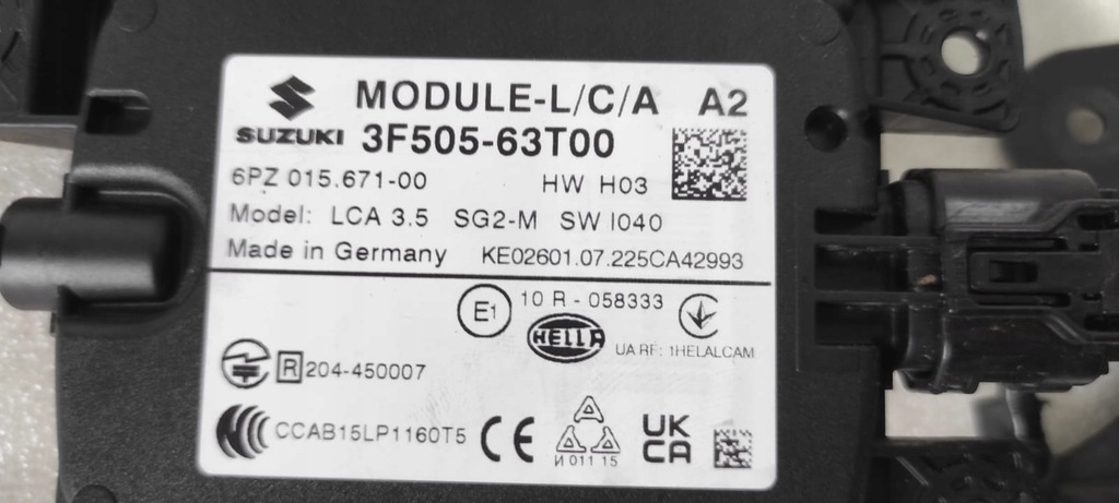 фото №6, Suzuki s-cross датчик мертвого pola модуль радар левый rok 2023