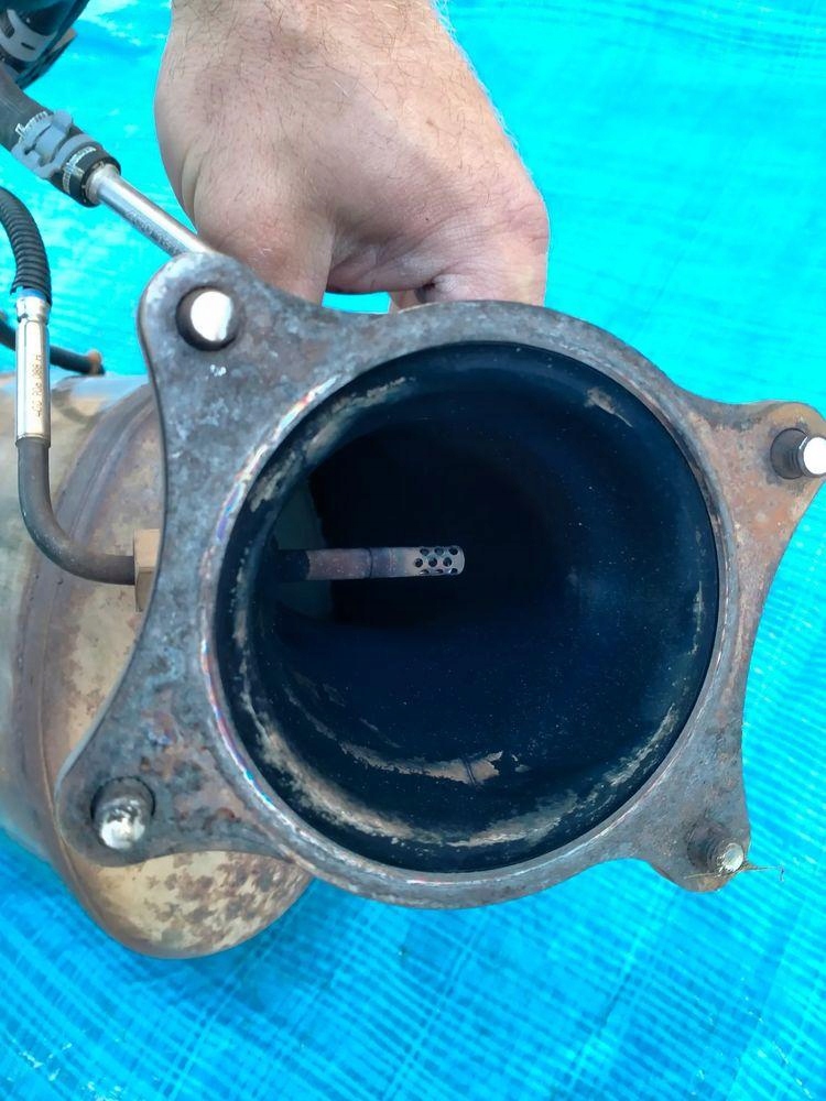 Audi sq5 8r рестайлинг  3.0 tdi / фильтр dpf катализатор 4g0131703l датчик с Разборки