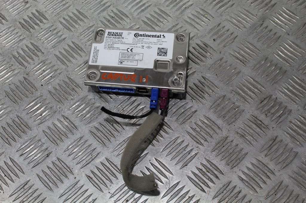 фото №1, Модуль радіо navi captur ii 2591a6387r