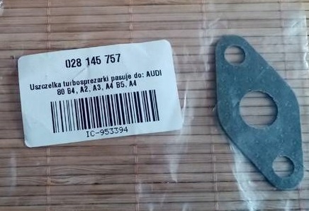 фото №1, Прокладка злив оливи audi skoda vw 028145757, nowa.