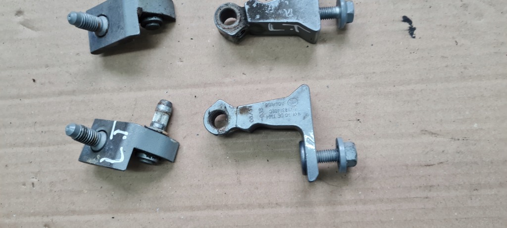 фото №2, A6 c7 4g петля петлі двері ліва лівий задня ly7g