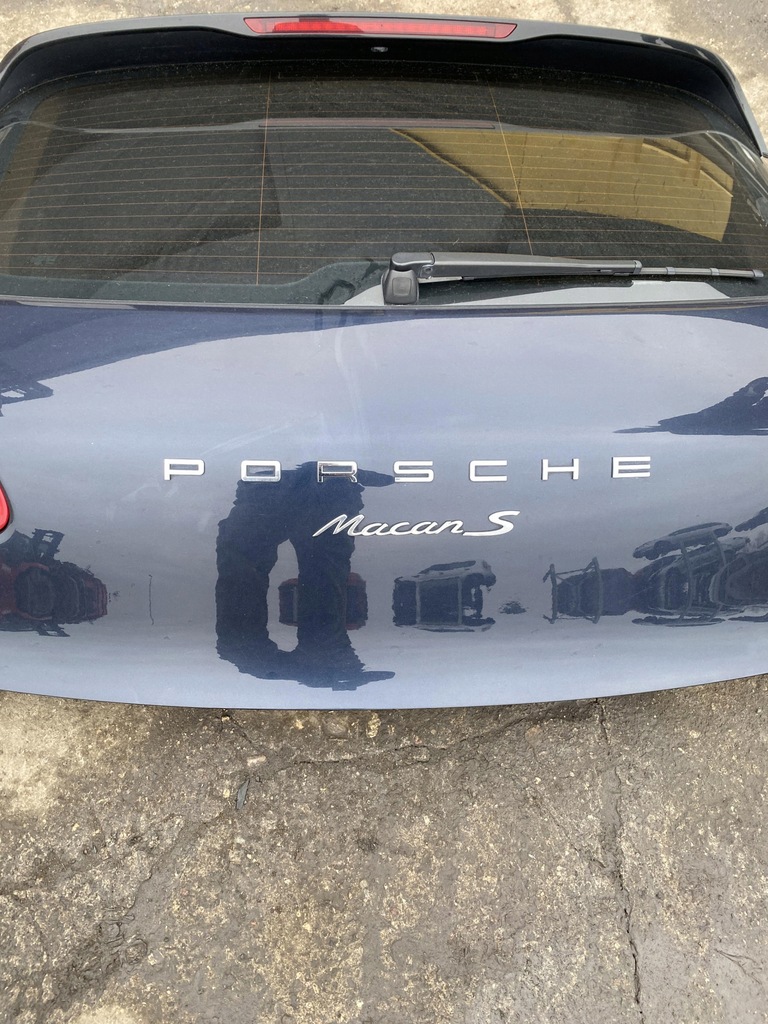 фото №6, Porsche macan 95b крышка багажника багажника комплектная