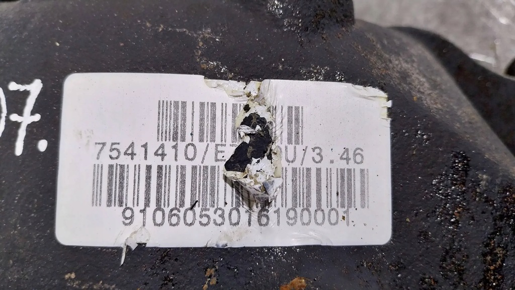 фото №6, Диференціал міст 3.46 7541410 bmw x3 e83