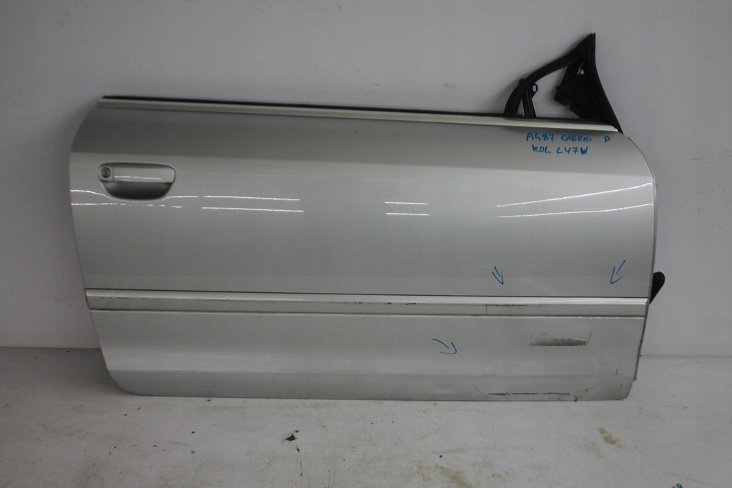 фото №1, Дверь правый перед audi a4 b7 cabrio ly7w 06-09