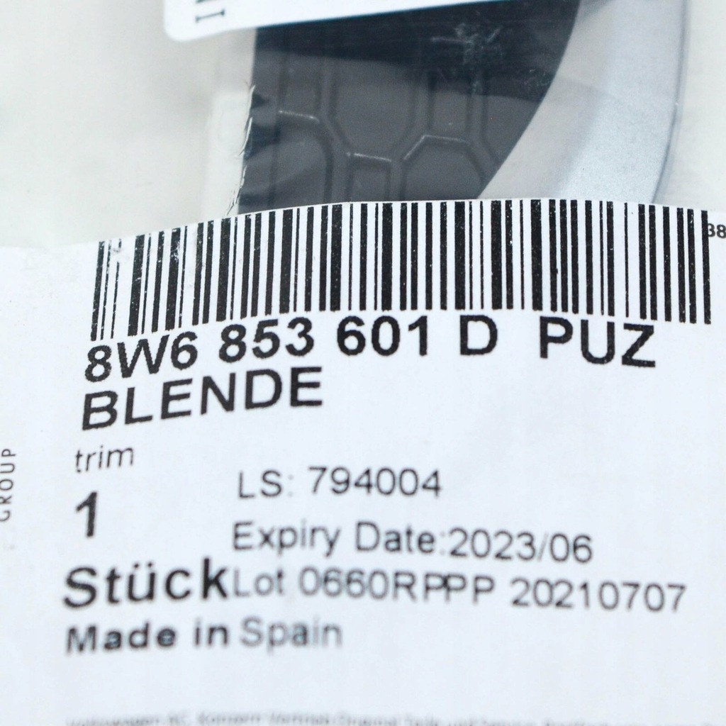 фото №7, Новий audi rs5 8w6 лівий крила значок емблема