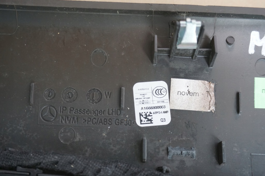 фото №12, Mercedes ml w166 молдинг декоративна консолі панелі