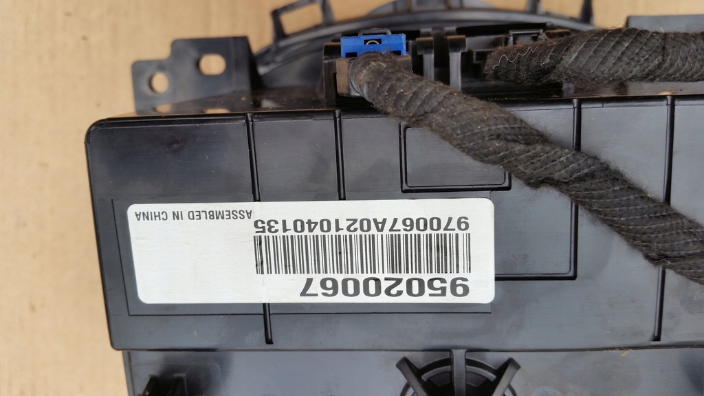 фото №4, Панель радио chevrolet orlando 95020067