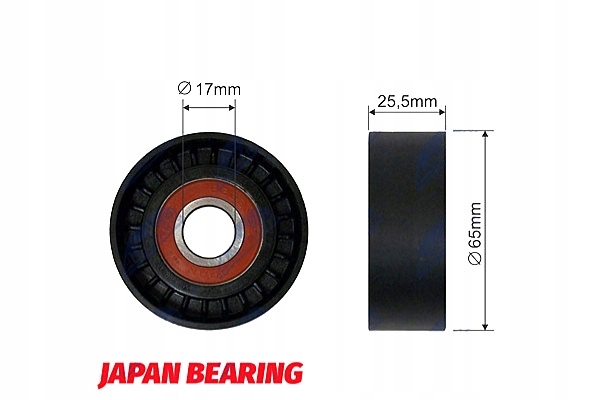 фото №3, Nty ролик натяжителя ремень клиновой citroen berlingo c1 c2 c3 i c3 ii