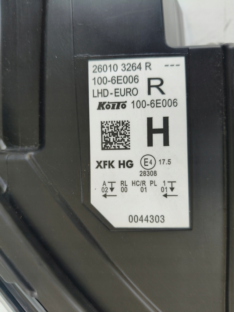 фото №10, Лампа правая фара renault kangoo iv 22- full led