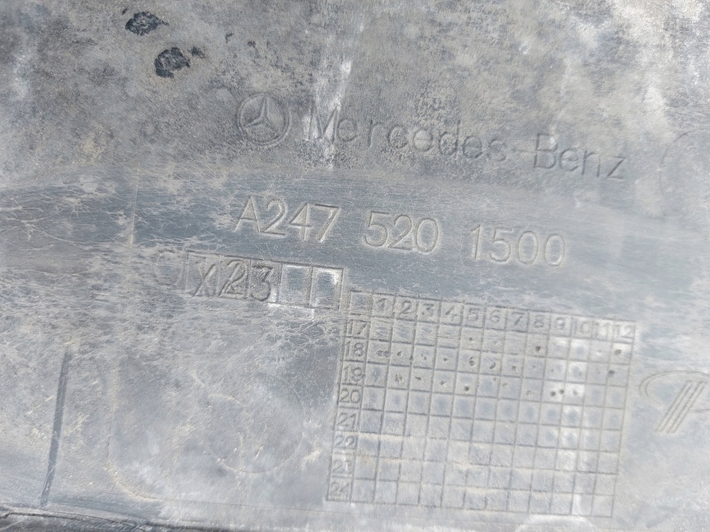 фото №6, Плита нижняя защита mercedes b klasa a247