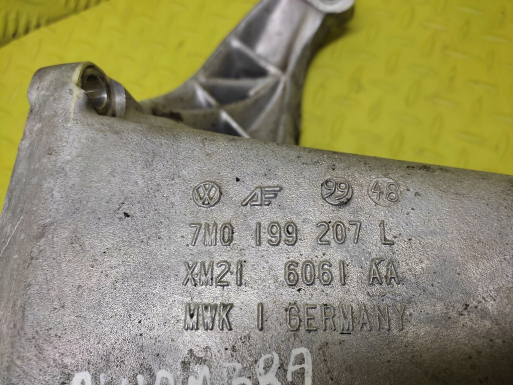 фото №7, Seat alhambra 1.8t кронштейн коробки передач 7m0199207l