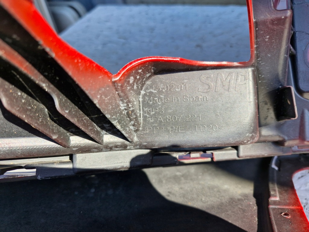 фото №6, Seat leon iv 4 2020- бампер перед передній 5fa807221 решітка