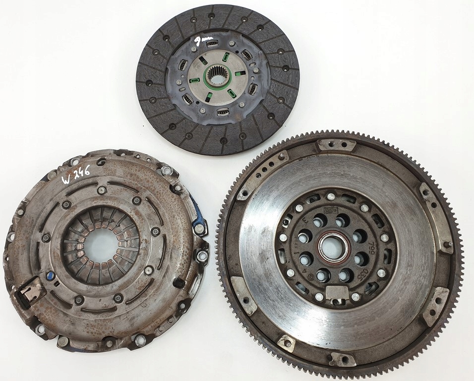 фото №1, Набор сцепления двухмассовый маховик mercedes w246 1.6 cgi