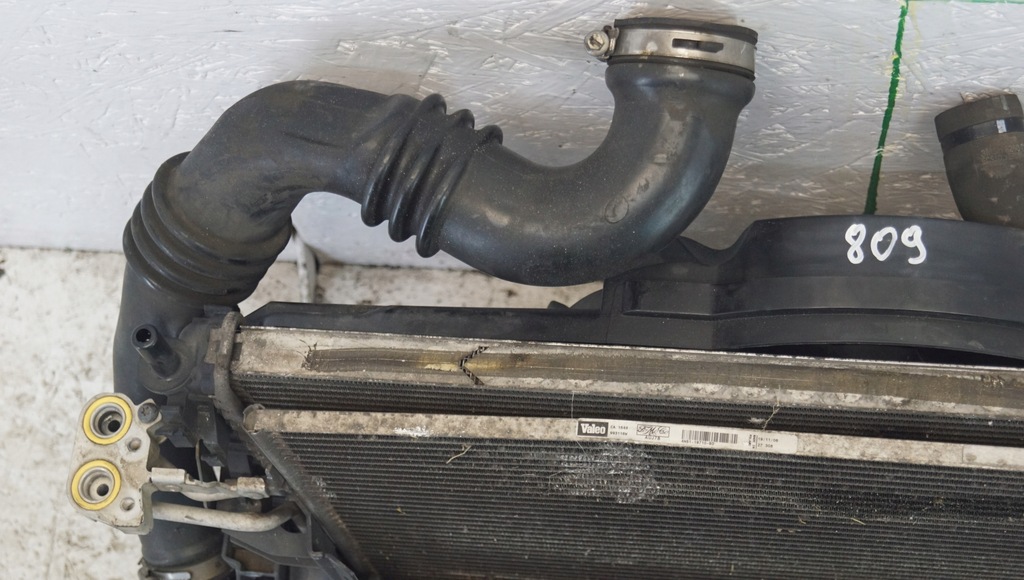 фото №9, Volvo v50 s40 комплект радиатор вентилятор