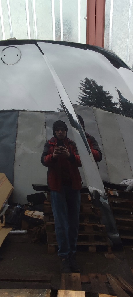 Капот крышка двигателя сталь bmw x1 e84 09.2009-08.2015 дорестайлинг  рестайлинг  475 Оригинал