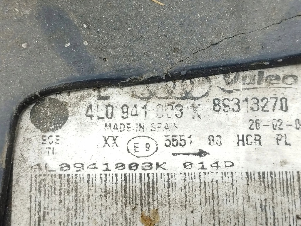 фото №12, Audi q7 4l 2008 левая сторона лампа передняя