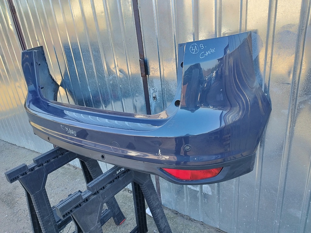 фото №9, Бампер задняя задний pod датчики pdc ford grand c-max mk2 2011-2014 цвет ea