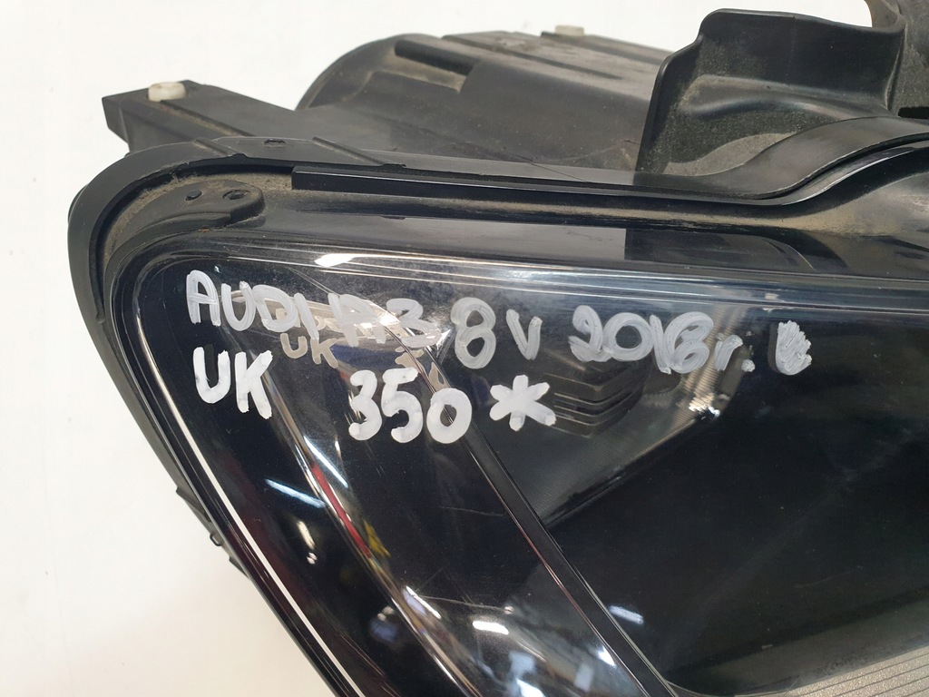 фото №8, Фара лампа передня права перед правий uk audi a3 8v
