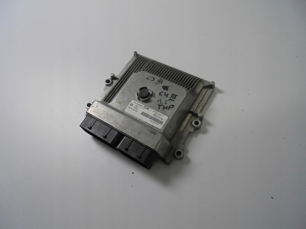фото №1, Бортовой компьютер двигателя citroen c3 iii 1.2 thp c4 iii