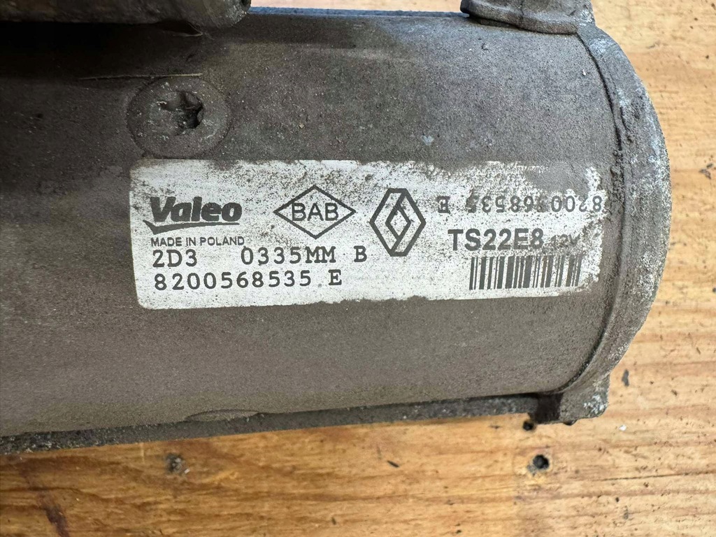 фото №3, Стартер renault trafic ii 2.0 8200568535e