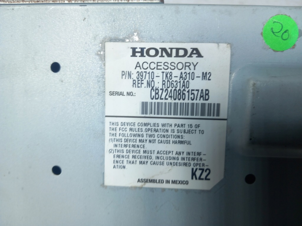 фото №8, Honda odyssey 11-17 экран дисплей usa