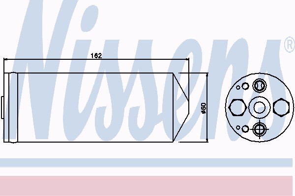 фото №2, Nissens 95345 осушувач, кондиціонер