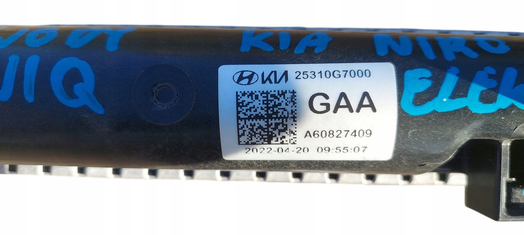 фото №5, Hyundai ioniq kia niro электрик 2016- радиатор wody 25310-g7000