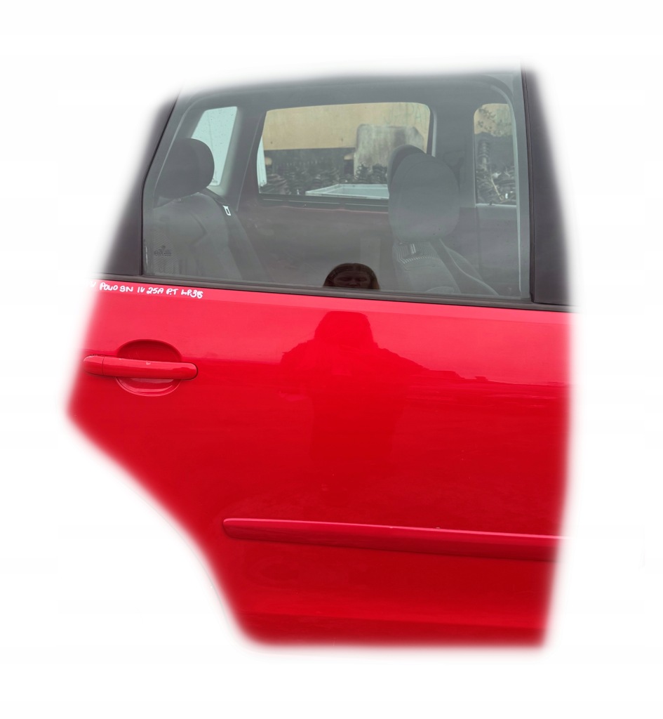 фото №1, Vw polo iv 9n дверь правое задние правый задняя lp3g