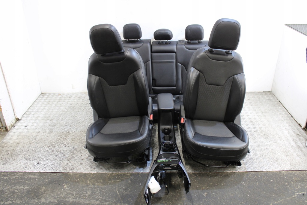 фото №1, Сидіння оббивка напівшкіра салон jeep compass ii 2