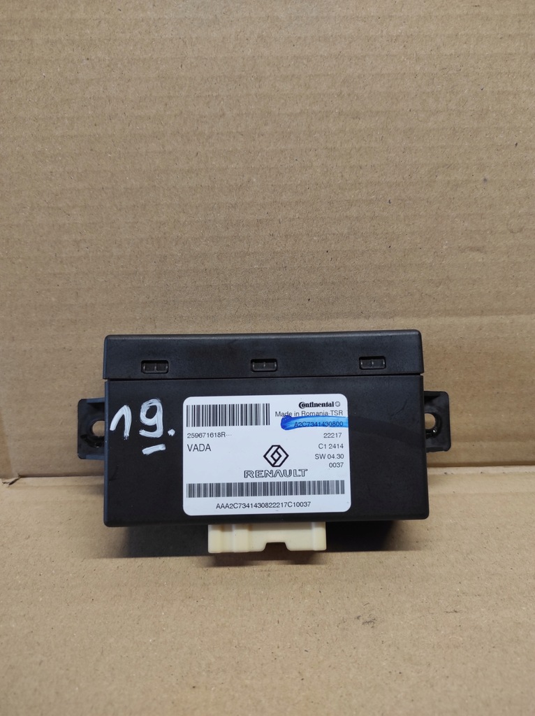 фото №1, Модуль блок керування паркування pdc renault talisman espace v 259671618r