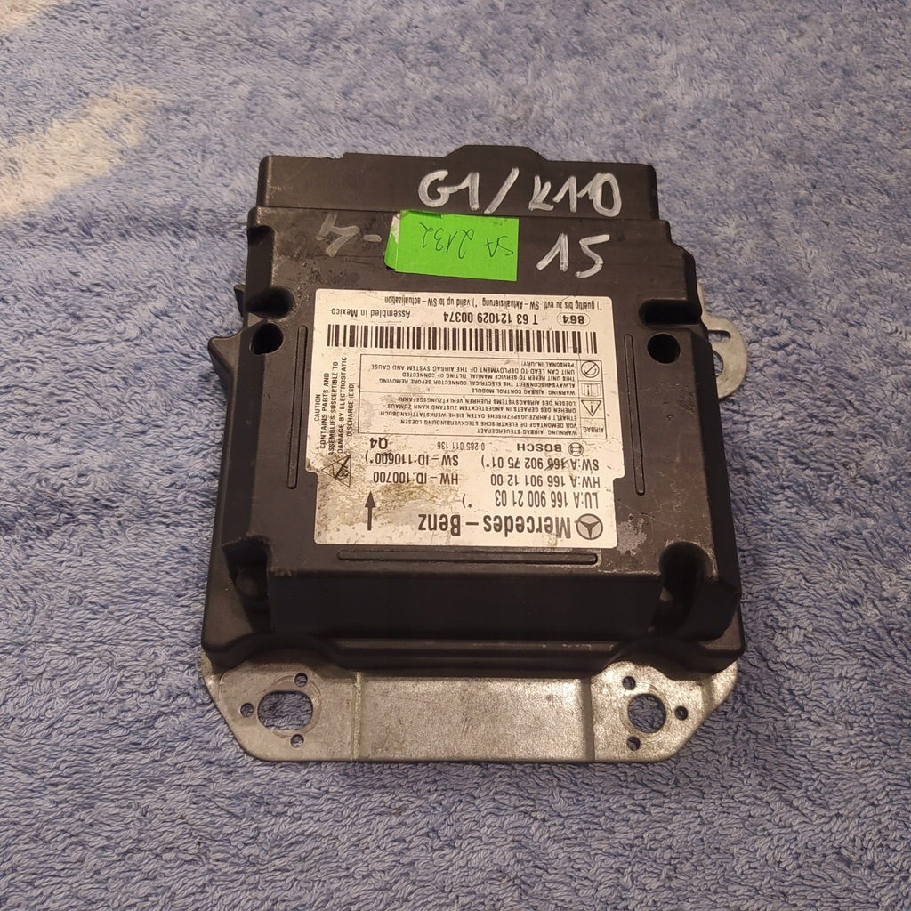 фото №1, Датчик подушка безопасности mercedes ml w166 a1669002103