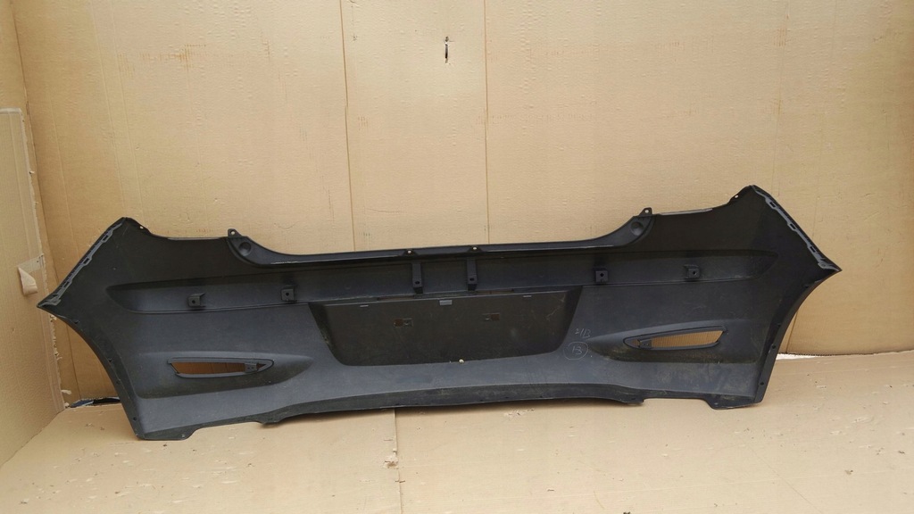 фото №15, Hyundai i10 10- бампер задняя новый oem структура