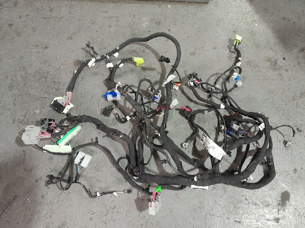 фото №12, Jeep cherokee kl v 2013-18r usa 2.4 3.2 джгут електропроводка панелі консолі