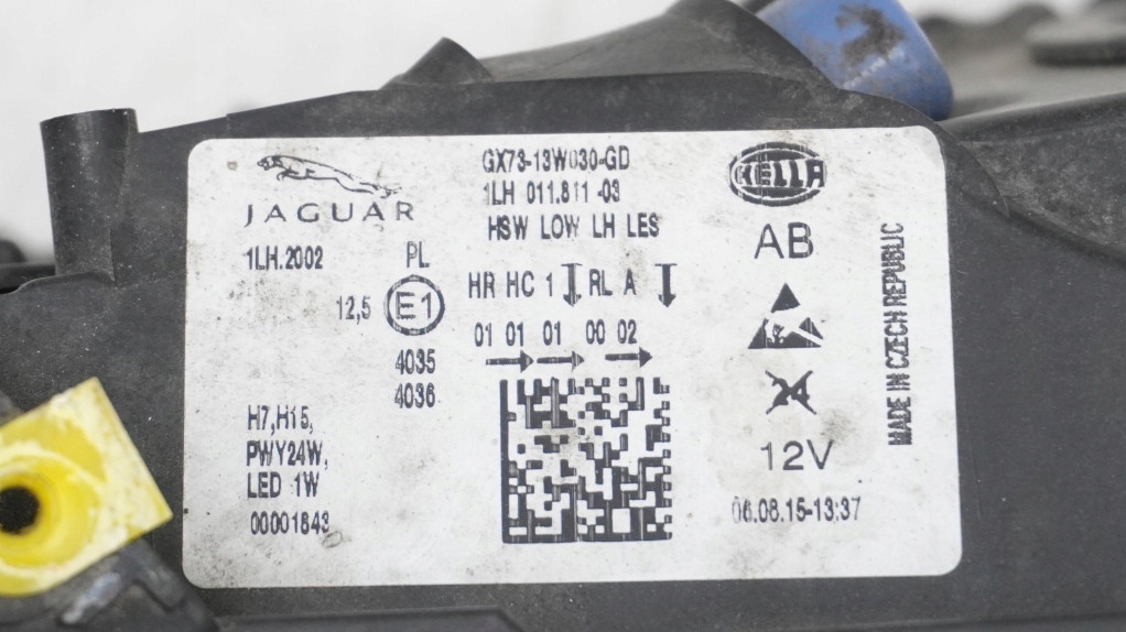 фото №9, Лампа лівий перед ліва jaguar xe x760 gx73-13w030-gd