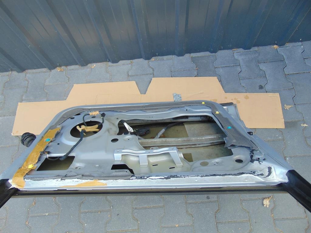 фото №7, Двері лівий перед ford galaxy 01- сріблястий металік