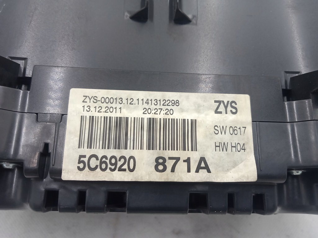 фото №14, Лічильник прилади vw jetta vi 1,6 2,0 tdi 5c6920871a