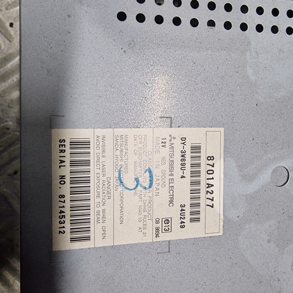 фото №4, Радіо cd mitsubishi lancer viii x