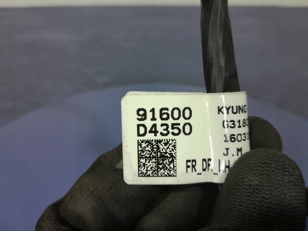 фото №5, Kia optima iv электропроводка жгут дверь перед 91600-d4350