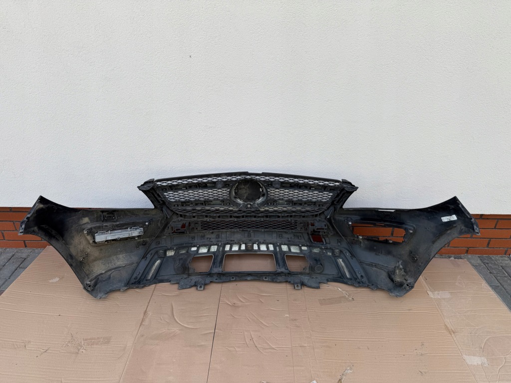 Купить Mercedes gl x166 w166 13-17 бампер перед комплект  решётка радиатора ils демонтаж оригинал