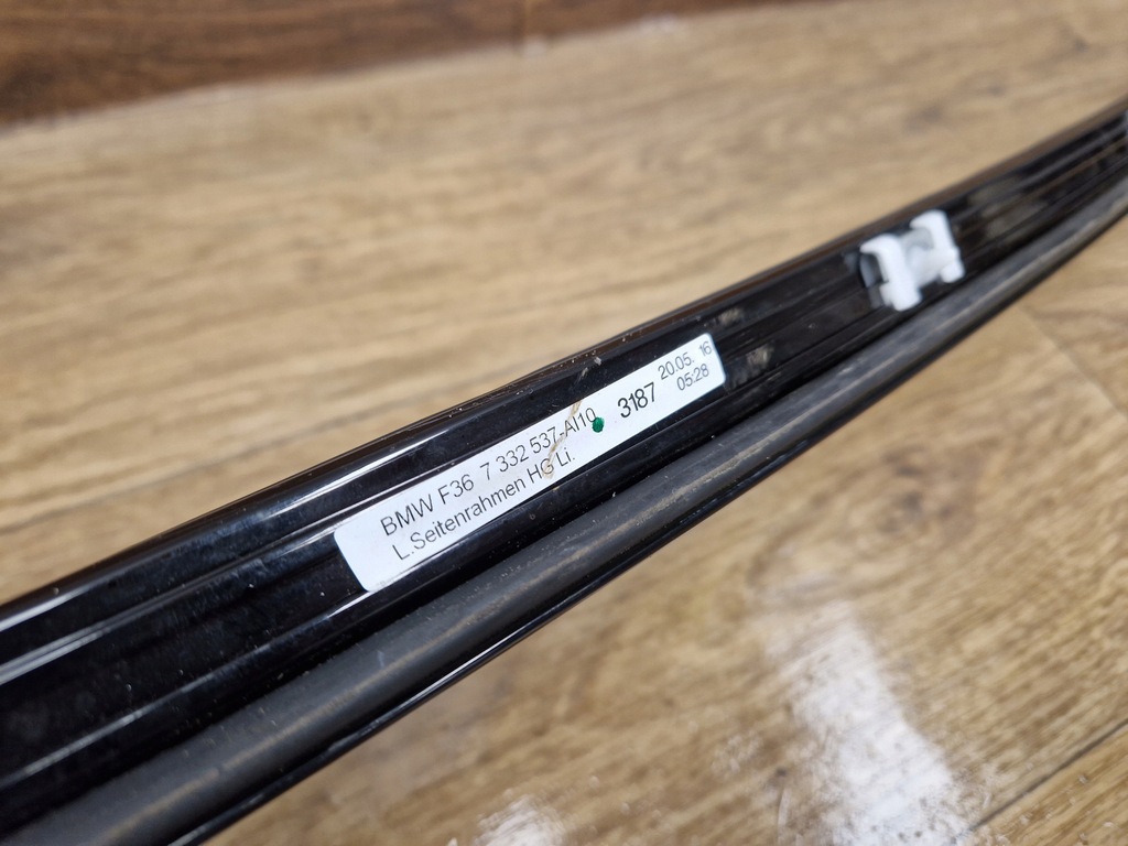 фото №8, Bmw 4 f36 молдинг бічна дахова ліва m-pakiet shadow piano 7332537