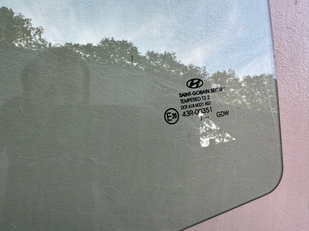 фото №8, Hyundai i30 ii 2 hb 11-17r стекло задняя левая левый задняя 43r-00351