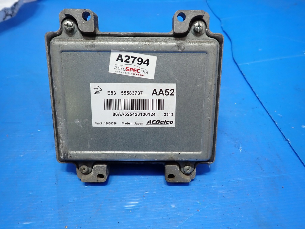 фото №6, Szt бортовий комп'ютер двигуна opel 55583737