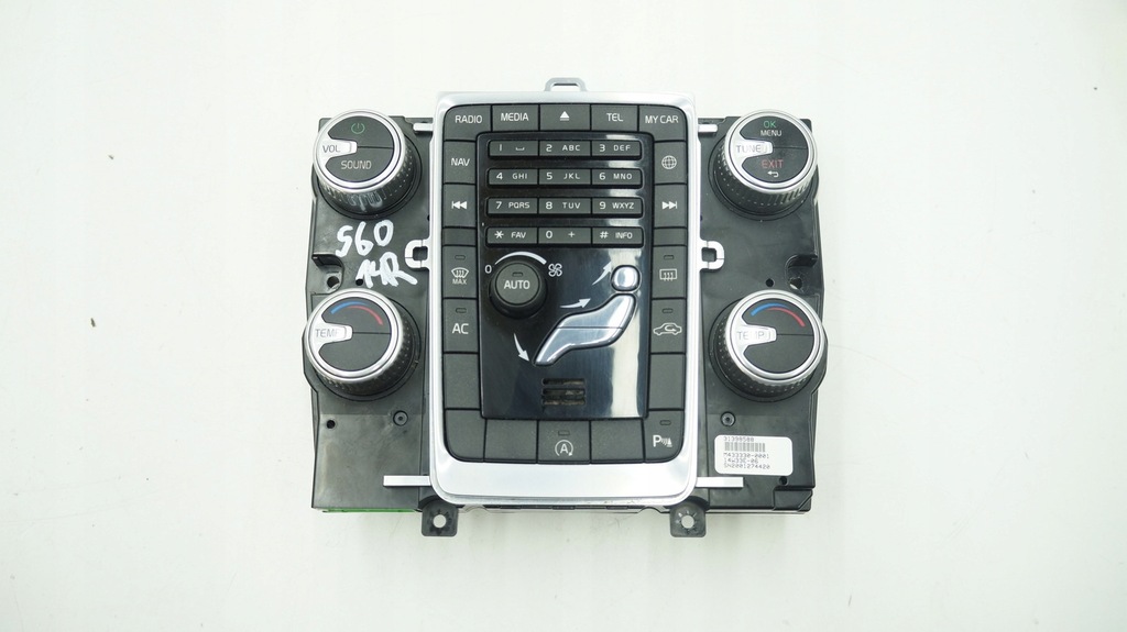 фото №1, Панель обдув радіо навігації volvo оригінальний номер 31398588