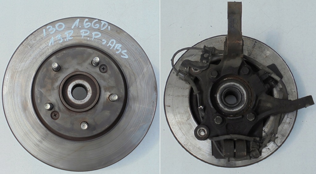 фото №1, Hyundai i30 ii 13 r 1.6 gdi поворотный кулак правая перед