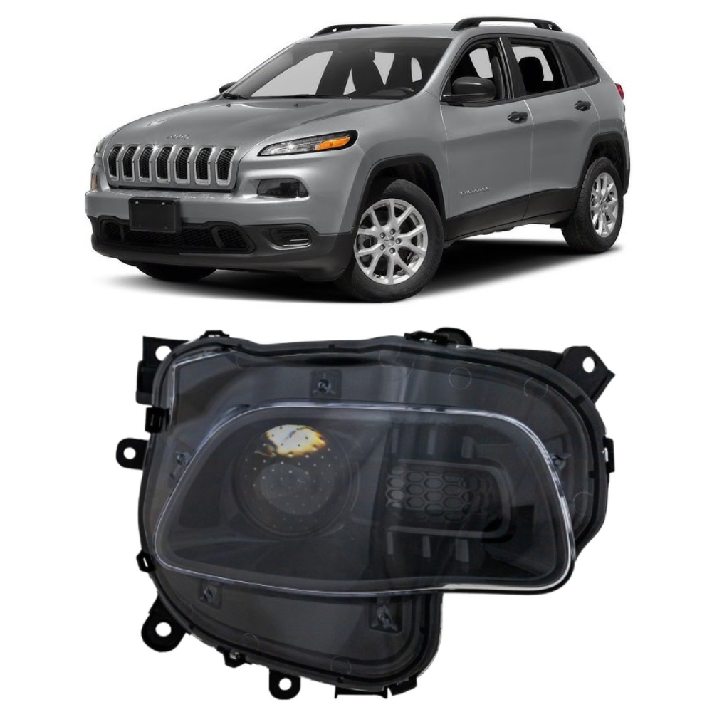 фото №1, Фара лампа перед права jeep cherokee kl 2014-2018