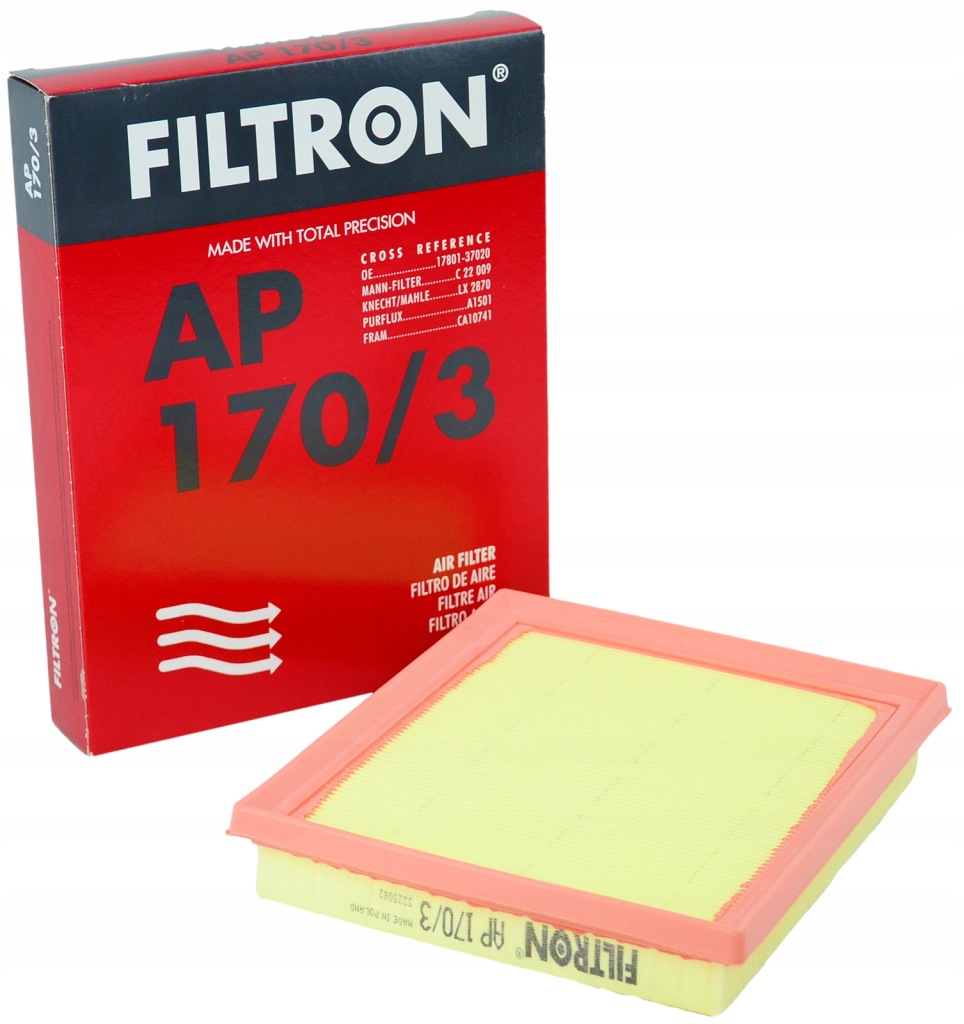 фото №1, Фільтр повітря toyota auris e18 1.8h filtron