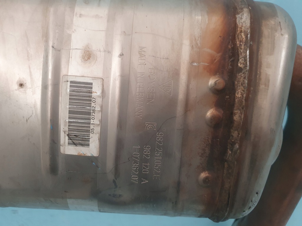 фото №7, Гаситель выхлоп porsche cayman boxster 982 718 задняя